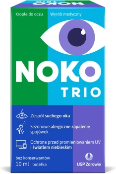 Noko Trio Krople do oczu, 10 ml