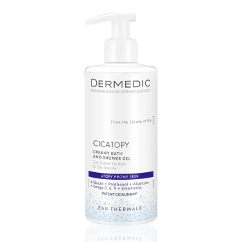 DERMEDIC Cicatopy Kremowy żel do kąpieli i pod prysznic, 300 ml