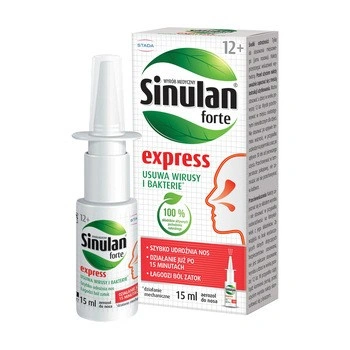 SINULAN EXPRESS FORTE aerozol do nosa 15ml