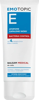 EMOTOPIC Bacteria Control Balsam Medical do ciała, 200 ml