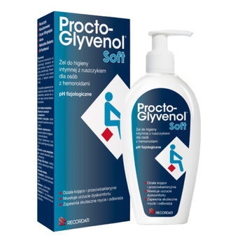 PROCTO-GLYVENOL SOFT żel do higieny intymnej 180 ml 