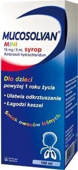 MUCOSOLVAN MINI 15 mg/5ml syrop, 100 ml