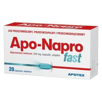 APO-NAPRO FAST 220 MG 20 KAPSUŁEK MIĘKKICH