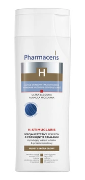 PHARMACERIS H H-STIMUCLARIS Specjalistyczny szampon stymulujący wzrost włosów & przeciwłupieżowy, 250 ml