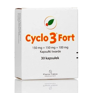 CYCLO 3 FORT 30 kapsułek twardych