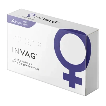 inVag, 14 kapsułek dopochwowych twardych TYLKO DO OBIORU OSOBISTEGO