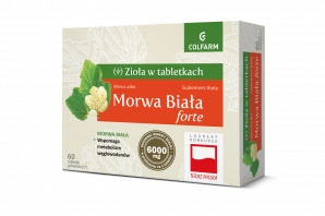 MORWA BIAŁA FORTE x 60 tabletek powlekanych