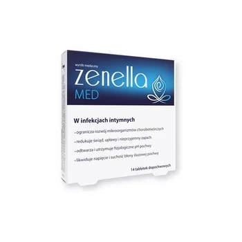 Zenella Med tabletki dopochwowej x 14 sztuk 