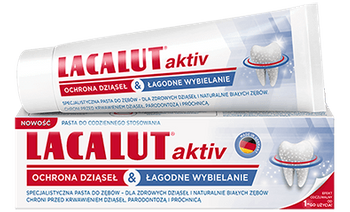 LACALUT AKTIV Pasta do zębów ochrona dziąseł 75ml 