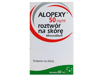 Alopexy roztwór na skórę głowy 0,05g/ml, butelka po 60ml