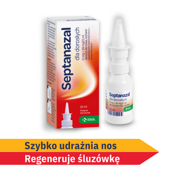 SEPTANAZAL dla dorosłych aerozol do nosa 10 ml