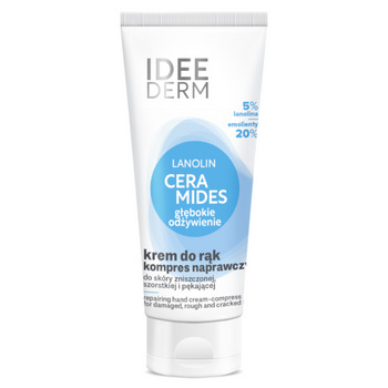 Idee Derm Ceramidowy Krem-Kompres Naprawczy do Rąk, 75 ml