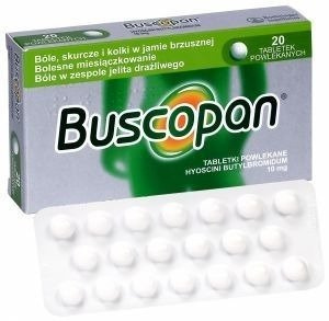 BUSCOPAN 10 mg x 20 tabletek powlekanych