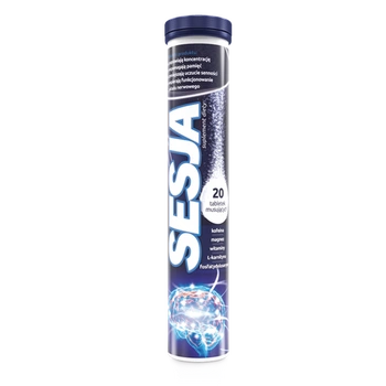 SESJA x 20 tabletek musujących