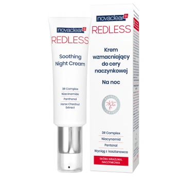 NOVACLEAR REDLESS Krem do cery naczyniowej na noc, 50ml