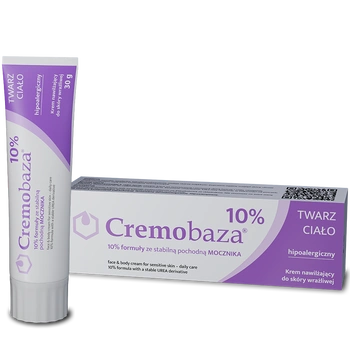 CREMOBAZA Krem półtłusty z mocznikiem 30g