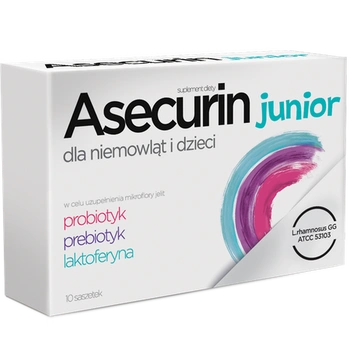 ASECURIN JUNIOR proszek x 10 saszetek
