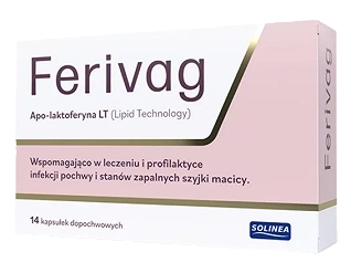 Ferivag kapsułki dopochwowe, 14 sztuk 