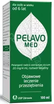 PELAVO Med roztwór doustny 0,02 g/4ml 100 ml