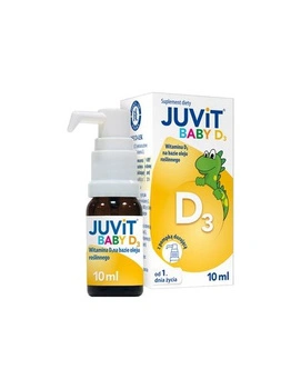 JUVIT Baby D3 krople doustne, 10 ml