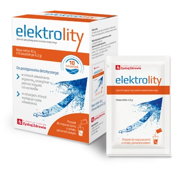 ELEKTROLITY ZYSKAJ ZDROWIE x 10 saszetek