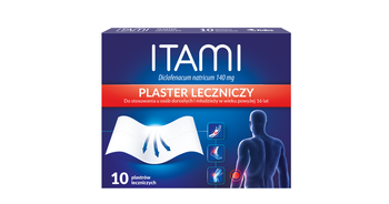 ITAMI 140 mg plaster leczniczy x 10 sztuk