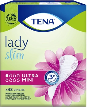 TENA Lady Slim Ultra Mini Wkładki, 48 sztuk