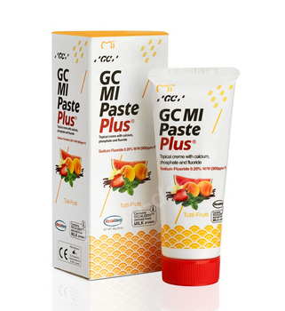 GC Mi Paste Plus Tutti-Frutti Pasta z fluorem, 35 ml