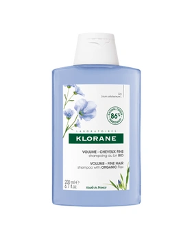 KLORANE Szampon organicznym Lnem, 200ml 
