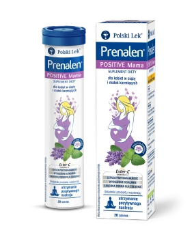 PRENALEN Positive Mama, 20 tabletek musujących