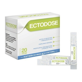 ECTODOSE roztwór do inhalacji 20 ampułek po 2,5ml