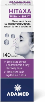 Hitaxa Metmin 50mcg/dawkę Spray do nosa, 140 dawek 