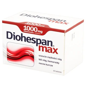 DIOHESPAN MAX 1000 mg, 60 tabletek