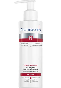 Pharmaceris N Puri-Capilium Żel kojący zaczerwienienia do mycia twarzy i oczu, 190 ml