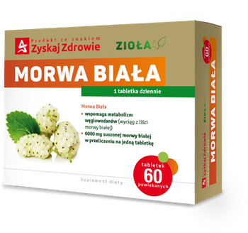 MORWA BIAŁA Zyskaj Zdrowie x 60 tabletek