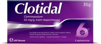 CLOTIDAL krem dopochwowy, 35g