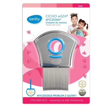 Cicho Wsza Wyczeska Grzebień do usuwania wszy i gnid