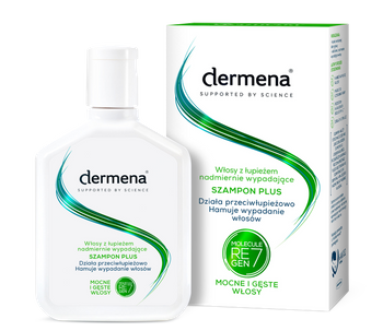 DERMENA PLUS Szampon przeciwłupieżowy 200ml