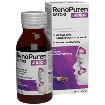 Renopuren Zatoki Junior płyn, 120ml