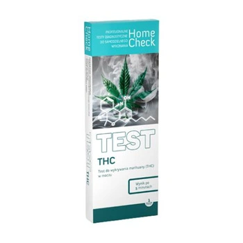 Test THC do wykrywania MARIHUANY w moczu, 1 sztuka 