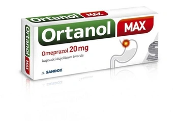 Ortanol Max 20 mg, 14 kapsułek