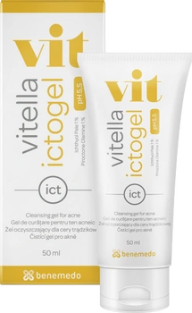 Vitella Ictogel Żel oczyszczający dla skóry trądzikowej, 50 ml