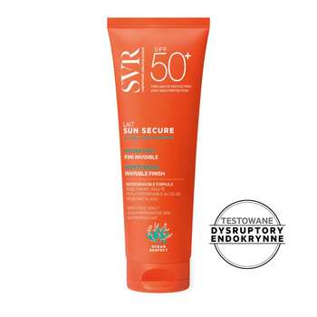 SVR SUNSECURE  Biodegradowalne nawilżające mleczko ochronne SPF50+, 250ml