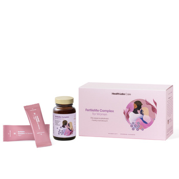 Health Labs FertileMe Complex for Women,  30 kapsułek + 30 saszetek