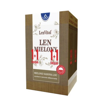 LenVitol Len mielony zestaw, 200+200g