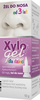 XYLOGEL 0,05%, 0,5 mg/g żel do nosa,10 g