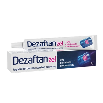 DEZAFTAN żel do stosowania w jamie ustnej, 8 g