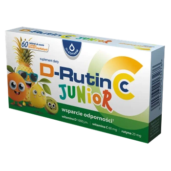 D-Rutin CC Junior, 60 tabletek do ssania 