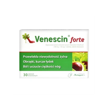 VENESCIN FORTE, 30 tabletek drażowanych