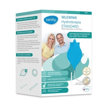 Sanity Wlewnik gumowy 2l hydroterapia 